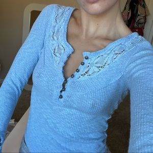 Free People Long Sleeve Top